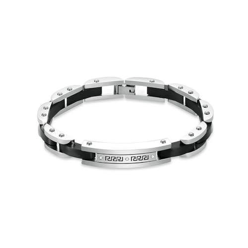 ZEZILE Einäscherung Armband für Asche Edelstahl Glieder Armreif Denkmal Geliebte Schmuck Beerdigung Andenken Geschenk für Männer Frauen von ZEZILE