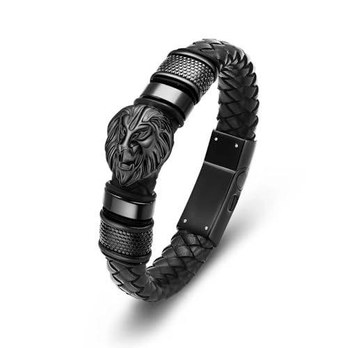 ZEZILE Einäscherung Armband für Asche Gedenkurne Schmuck Geflochtenes Armband Manschette Armreif Andenken Geschenk für Männer Frauen von ZEZILE