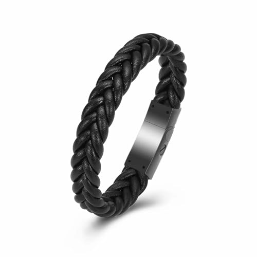 ZEZILE Einäscherung Armband für Asche für Männer Edelstahl Urne Gedenkschmuck Geflochtenes Armband Armreif Andenken Geschenk von ZEZILE