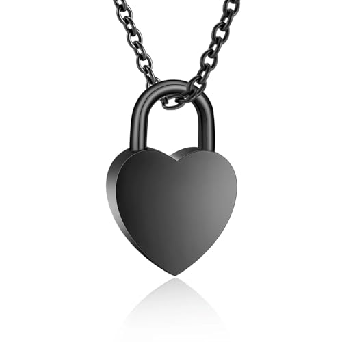 ZEZILE Einäscherung Schmuck für Asche Herz Urne Halskette für Asche Edelstahl Asche Anhänger für Frauen Männer Andenken Memorial Halskette ZEZILE Einäscherung Schmuck für Asche Herz Urne Halskette für Asche Edelstahl Asche Anhänger für Frauen Männer Andenken Memorial Halskette von ZEZILE