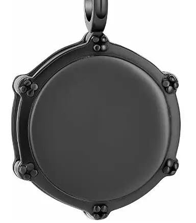 ZEZILE Einäscherung Schmuck für Asche Musik Rock Trommel Urne Halsketten für Frauen Männer Trommler Geschenke Andenken Anhänger Schmuck von ZEZILE