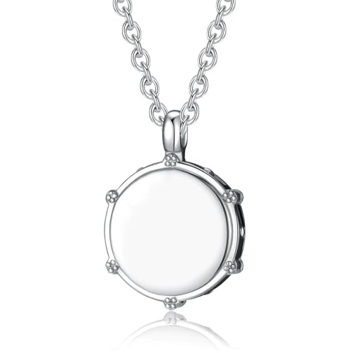 ZEZILE Einäscherung Schmuck für Asche Musik Rock Trommel Urne Halsketten für Frauen Männer Trommler Geschenke Andenken Anhänger Schmuck von ZEZILE