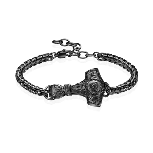 ZEZILE Einäscherungsarmband für Asche für Männer Frauen Urne Verstellbare Gliederarmbänder Menschen Haustier Andenken Schmuck von ZEZILE