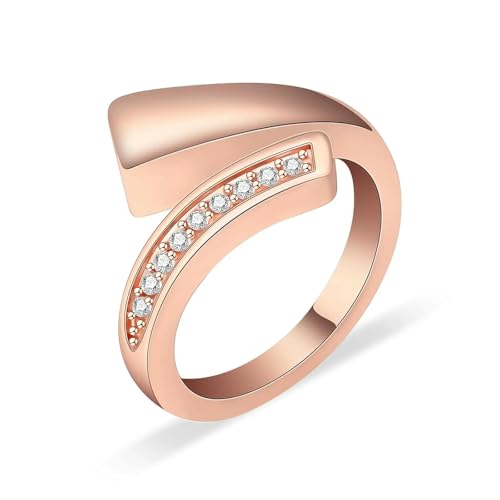 ZEZILE Einäscherungsring für Asche für Frauen Männer Edelstahl Mensch Haustiere Asche Halter Urnen Hand Ring Beerdigung Andenken Schmuck von ZEZILE