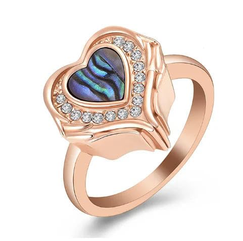 ZEZILE Feuerbestattungsschmuck für Asche Herz mit Engelsflügeln Urne Ring Finger Ring Geliebte Andenken für Frauen von ZEZILE