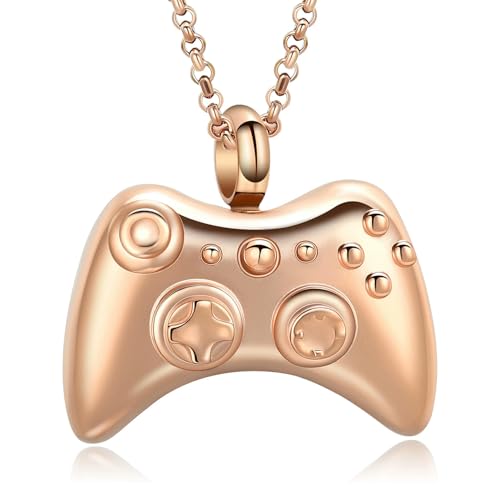 ZEZILE Memorial Cremation Schmuck Urnen für Mensch/Haustier Asche Halter Edelstahl Memorial Urne Halskette von ZEZILE