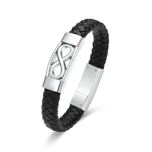 ZEZILE Urne Armband für Asche Geflochtene Einäscherung Schmuck für Frauen Männer Edelstahl Andenken Memorial Asche Armband von ZEZILE