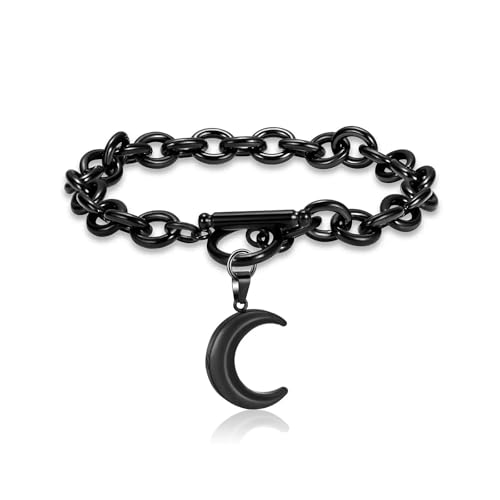 ZEZILE Urne Armband für Asche Mond Einäscherung Schmuck für Esche Edelstahl Andenken Memorial Urne Schmuck Asche Anhänger für Frauen Männer ZEZILE Urne Armband für Asche Mond Einäscherung Schmuck für Esche Edelstahl Andenken Memorial Urne Schmuck Asche Anhänger für Frauen Männer von ZEZILE