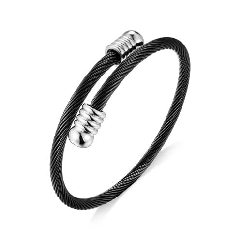 ZEZILE Urnenarmband für Asche Einäscherung Armband für Asche für Männer Frauen Memorial Asche Armband Füllung an beiden Enden von ZEZILE