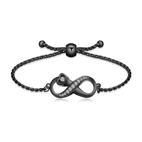 ZEZILE Urnenarmband für Asche Herz Einäscherung Armband Verstellbares Edelstahl Andenken Memorial Asche Armband für Frauen Männer von ZEZILE