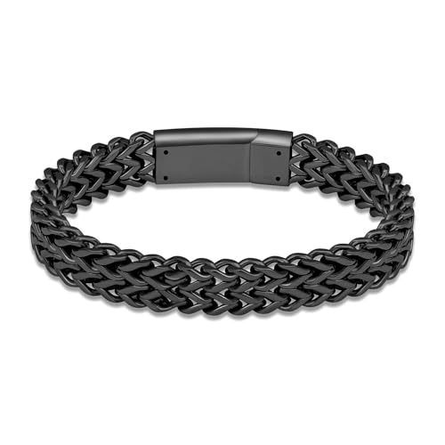 ZEZILE Urnenarmband für Asche für Männer Frauen Edelstahl Einäscherung Schmuck Urne Gliederarmbänder Geliebte Andenken von ZEZILE