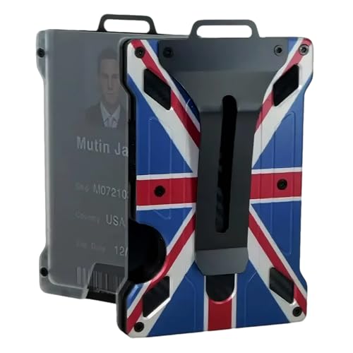 ZFFOZZ 3-in-1-Schlankes Portemonnaie Aus Kohlefaser für Herren, Kreditkartenetui für Max. 12–15 Karten, RFID-blockierendes Kartenetui(Color-8) von ZFFOZZ