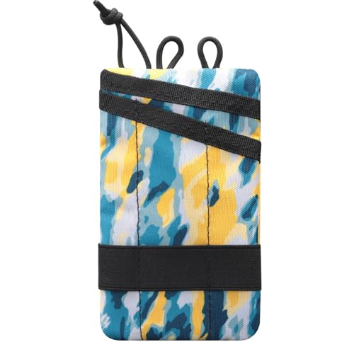 ZFFOZZ Vielseitige Taktik-Werkzeugtasche Organizer, Nylon-Gürteltasche mit 4 Fächern, EDC-Aufbewahrung für Taschenlampe, Taktikstift und Notizbuch(BLCP) von ZFFOZZ