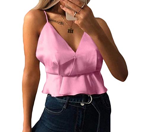 Geometry Square kleine Ohrringe für Frauen rosa kubische Zirkonia -Stift Ohrring handgefertigter Schmuck von ZGBQHQN