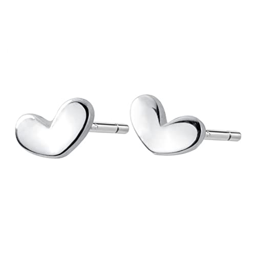 Schmuck Frauen winzige kleine Herzstolder Ohrringe Liebe für Dame von ZGBQHQN