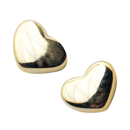Schmuck Frauen winzige kleine Herzstolder Ohrringe Liebe für Dame von ZGBQHQN