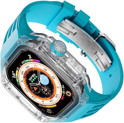 ZGBQHQN 49mm 45 mm 44mm Clear Transparent Watch Hülle Gummiband ZGBQHQN 49mm 45 mm 44mm Clear Transparent Watch Hülle Gummiband von ZGBQHQN