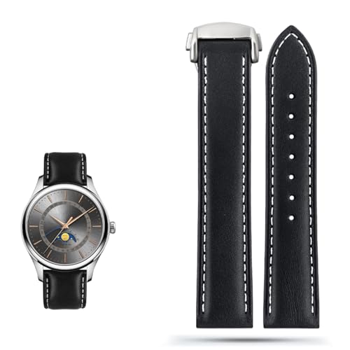 ZGBQHQN Echter Leder Uhrengurt für Omega Seamaster 300 150 Speedmaster 007 AT150 Brown Man Watchband 20mm 22 mm von ZGBQHQN