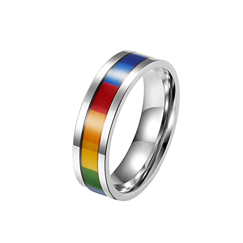 ZGBQHQN Knbob Titanium Mens Ehering Band Komfort Pass von ZGBQHQN