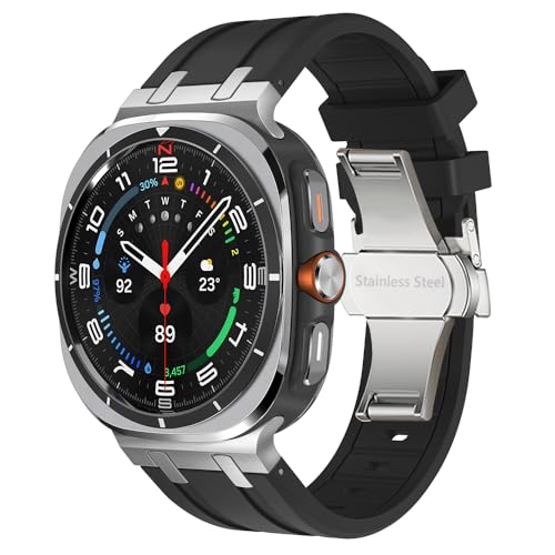 ZGBQHQN Silikonband für Galaxy Watch Ultra 47mm Männer Luxusarmband für Galaxy 7 47 Ultra 47mm AP Sportsgurt Correa Watchbänder von ZGBQHQN