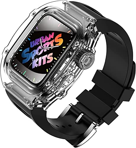 ZGBQHQN Volltransparente Uhrenkoffer Gummiband ZGBQHQN Volltransparente Uhrenkoffer Gummiband von ZGBQHQN