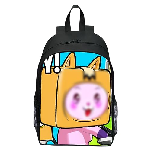 ZGCXRTO Box Rucksäcke, Box Freunde Kinderrucksäcke, Box Kinder Schulrucksack, Box Cartoon Schultasche, für Jungen Grund- und Mittelschüler, Tasche Mode Accessoire für Studenten von ZGCXRTO