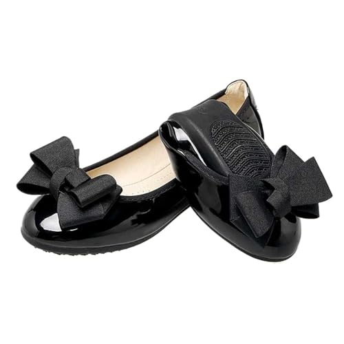 Frauen Schuhe Faltbare Ballerinas Patent PU Leder Frühling Sommer Damen Flache Schuhe Mode Müßiggänger Schuhe Frau für Frauen(2530 Black,40) von ZGCrumphant