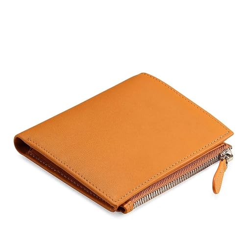 ZGCrumphant Damen Kurze Geldbörse Leder Portemonnaie Geldbörse mit Mehreren Kartenfächern Zero Wallet Kartentasche mit großer Kapazität Visitenkartentasche für Damen(Dark Green) von ZGCrumphant