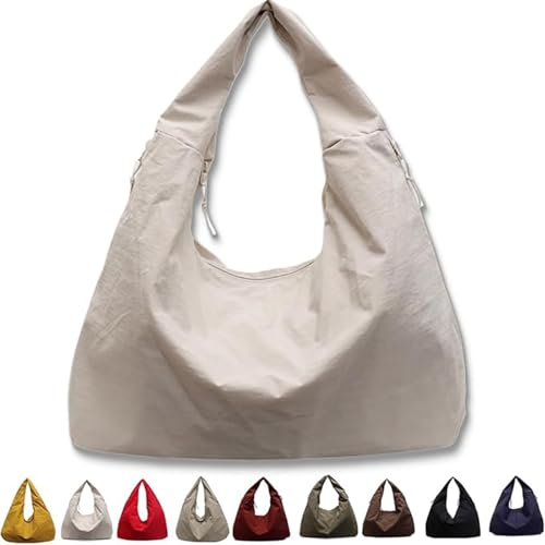 Luna Lush Bag,Maison Ginza Luna Lush Bag,Large Nylon Slouchy Tote Bag Men Women,Large Capacity Multi-Pocket Travel Waterproof Bags,for Travel Commute,I Luna Lush Bag,Maison Ginza Luna Lush Bag,Large Nylon Slouchy Tote Bag Men Women,Large Capacity Multi-Pocket Travel Waterproof Bags,for Travel Commute,I von ZGFHLI