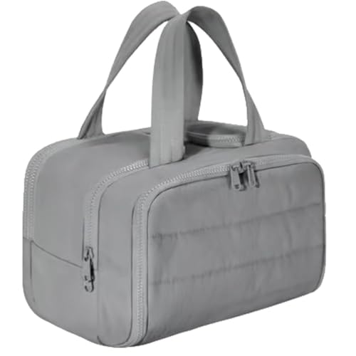 ZGFHLI Elouva Toiletry Bag,4-In-1 Waterproof Toiletry Bag,Puffy Multi-Functional Toiletrys Bags for Women,with Handle for Accessories, Essentials, Toiletries,F von ZGFHLI