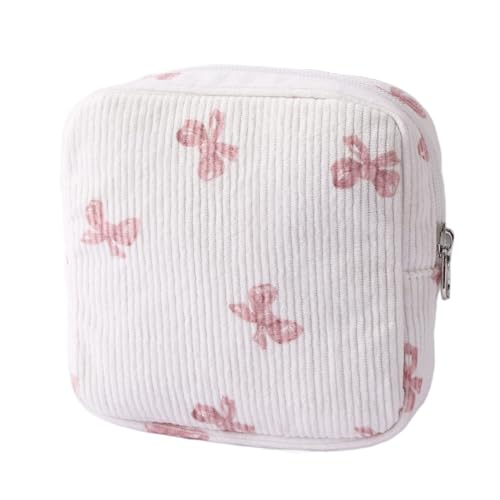 Emergency Kit Girls School Bag Kosmetiktasche Klein mit ReiBverschluss, Aesthetic School Stuff clean Girl Make UpTasche Klein, Mini Schminktasche Damen, kulturbeutel Damen (E) von ZGHQHCDRH