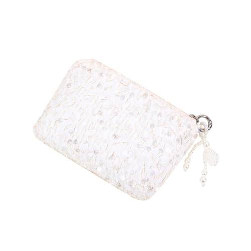 Gesteppte Kosmetiktasche, mini Reise Kosmetiktasche Blumen Make up Tasche für Damen Mädchen, Kosmetikbeutel mit Blümchen (M) von ZGHQHCDRH