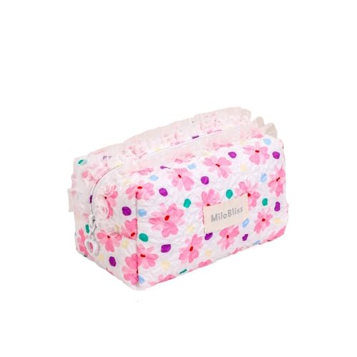 Kosmetiktasche Damen Kulturbeutel Damen Kulturtasche Reise aus Emergency kit Girls School Bag Make-up Tasche Waschtasche Cosmetic Bag für Mädchen Travel (01) von ZGHQHCDRH