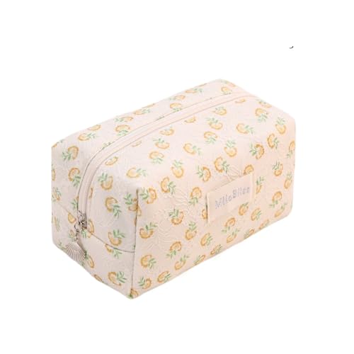 Kosmetiktasche Damen Make Up Tasche Multifunktionale Reisen Kulturtasche Aesthetic School Stuff Kulturbeutel Schminktasche Taschen Emergency kit Girls School Bag für Damen und Mädchen (03) von ZGHQHCDRH