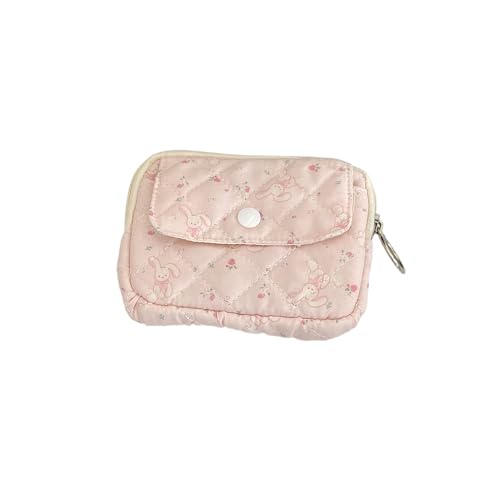 Kosmetiktasche Damen Make Up Tasche Tragbar Schminktasche Make Up Tasche Small für Frauen Mädchen Münztasche (D) von ZGHQHCDRH