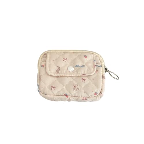 Kosmetiktasche Damen Make Up Tasche Tragbar Schminktasche Make Up Tasche Small für Frauen Mädchen Münztasche (E) von ZGHQHCDRH