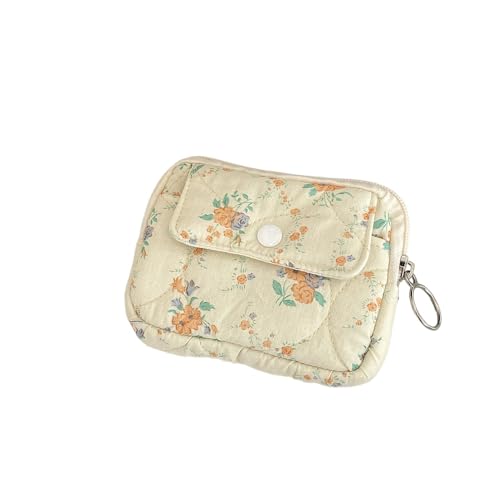 Kosmetiktasche Damen Make Up Tasche Tragbar Schminktasche Make Up Tasche Small für Frauen Mädchen Münztasche (F) von ZGHQHCDRH