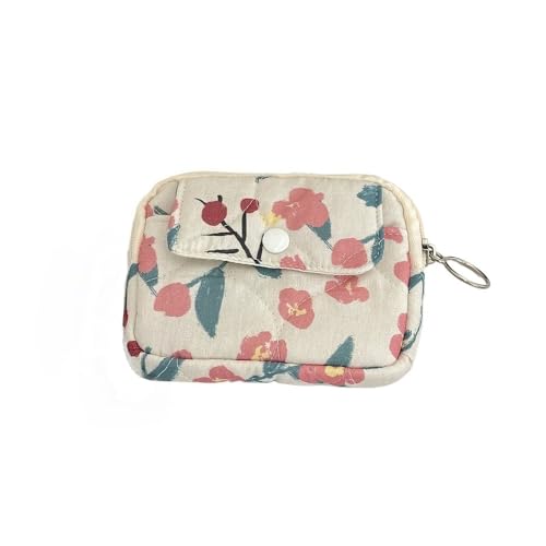 Kosmetiktasche Damen Make Up Tasche Tragbar Schminktasche Make Up Tasche Small für Frauen Mädchen Münztasche (K) von ZGHQHCDRH