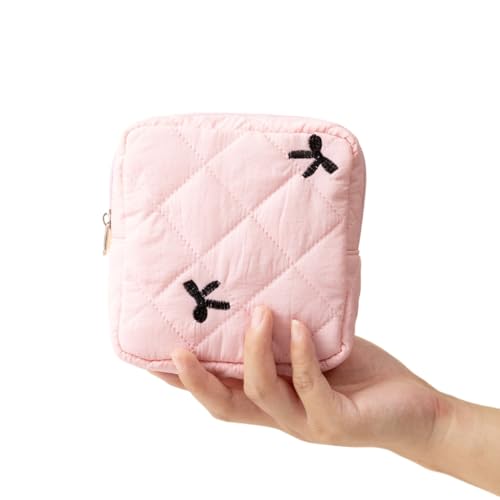 Kosmetiktasche Kleine Make up Tasche für Handtasche mini Kosmetiktasche für Handtasche Mini Schminktasche Frauen Reise Personalisierte Kosmetiktasche Kleine (L) von ZGHQHCDRH