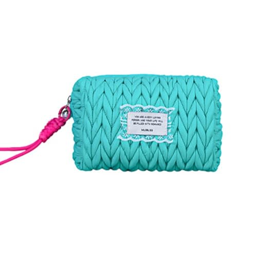 Kosmetiktaschen für Frauen Make up Tasche Kosmetiktasche groß Aesthetic Stuff clean Gir Reise Kosmetiktaschen mit Metall ReiBverschluss Make upTasche für Mädchen (Grün C) von ZGHQHCDRH