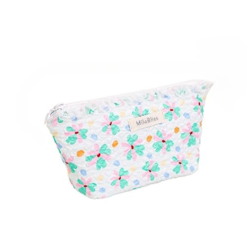 Kulturtasche Damen Kosmetiktasche für Mädchen Schminktasche Makeup Tasche mit Reißverschluss Aesthetic School Stuff Girl,Emergency kit Girls School Bag für Reise Alltagsleben (04) von ZGHQHCDRH