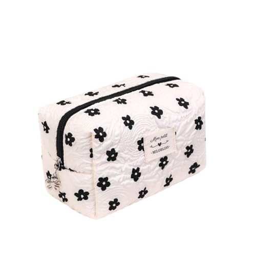 Kulturtasche Damen Kosmetiktasche für Mädchen Schminktasche Makeup Tasche mit Reißverschluss Aesthetic School Stuff Girl,Emergency kit Girls School Bag für Reise Alltagsleben (06) von ZGHQHCDRH