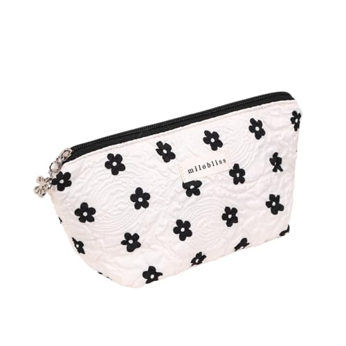 Kulturtasche Damen Kosmetiktasche für Mädchen Schminktasche Makeup Tasche mit Reißverschluss Aesthetic School Stuff Girl,Emergency kit Girls School Bag für Reise Alltagsleben (08) von ZGHQHCDRH