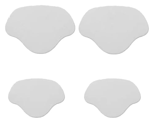 ZGHQHCDRH Fersenreparaturpflaster, 2 Paar selbstklebende Innenschuh-Flicken for Löcher, Schuhloch-Reparatur-Patch-Set for Sneaker, klein und groß(Gray 2) von ZGHQHCDRH