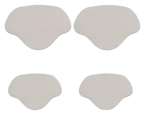 ZGHQHCDRH Fersenreparaturpflaster, 2 Paar selbstklebende Innenschuh-Flicken for Löcher, Schuhloch-Reparatur-Patch-Set for Sneaker, klein und groß(Gray 3) von ZGHQHCDRH