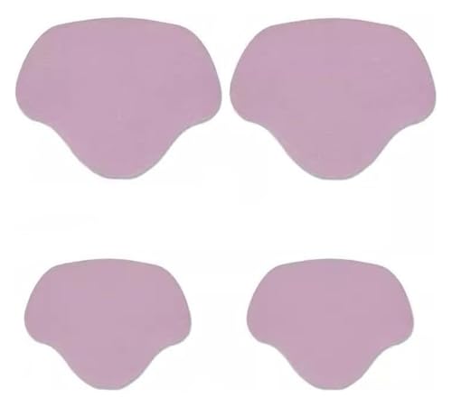 ZGHQHCDRH Fersenreparaturpflaster, 2 Paar selbstklebende Innenschuh-Flicken for Löcher, Schuhloch-Reparatur-Patch-Set for Sneaker, klein und groß(Pink 2) von ZGHQHCDRH