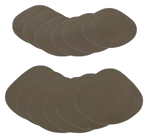 ZGHQHCDRH Fersenreparaturpflaster, Patch, 2/4/6 Paar selbstklebender Fersenloch-Patch for die Rückseite von Sportschuhen, Lederschuhen und High Heels(Bruin,6pair) von ZGHQHCDRH