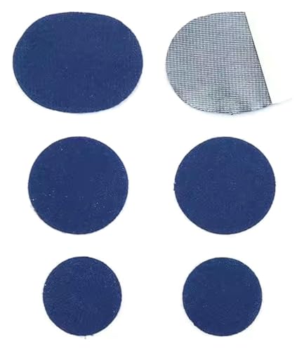 ZGHQHCDRH Fersenreparaturpflaster, Patch, 6/12 Stück selbstklebender Fersenloch-Patch for die Rückseite von Sportschuhen, Lederschuhen und High Heels(Blu,6pcs) von ZGHQHCDRH