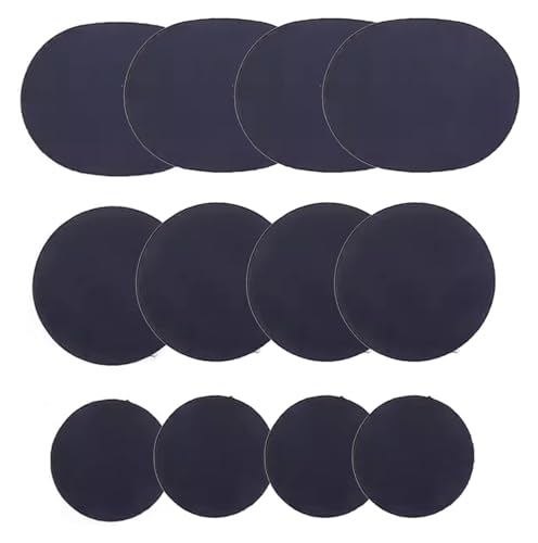 ZGHQHCDRH Fersenreparaturpflaster, Patch, 6/12 Stück selbstklebender Fersenloch-Patch for die Rückseite von Sportschuhen, Lederschuhen und High Heels(Purple,12pcs) von ZGHQHCDRH