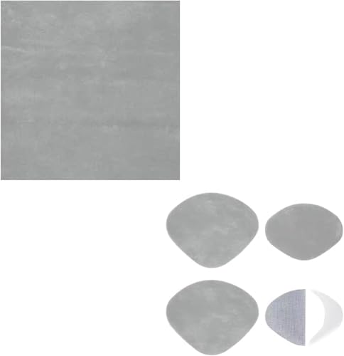 ZGHQHCDRH Fersenreparaturpflaster, Selbstklebendes Innenschuh-Flicken-Set for Reparaturlöcher, Sneaker-Fersen-Reparaturflicken, weich und langlebig(Gray 1) von ZGHQHCDRH